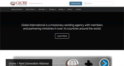 Desktop Screenshot of globeintl.org
